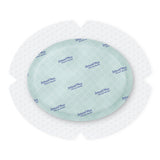 Zetuvit® Plus Silicone Border Super Absorbent Dressing Silicone Adhesive 5 X 6 Inch Oval (1235833_BX) 10/BX