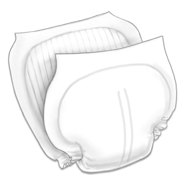 Wings™ Incontinence Liner 13 X 24 Inch Moderate Absorbency Super Absorbent Core One Size Fits Most (1225969_CS) 88/CS