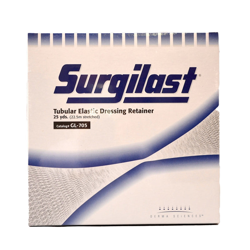 Surgilast® Elastic Net Retainer Dressing Tubular Elastic 25 Yard Size 5 White Small Head / Shoulder / Thigh NonSterile (450916_RL) 1/RL
