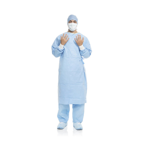 Aero Blue Surgical Gown with Towel X-Large Blue Sterile AAMI Level 3 Disposable (930971_EA) 1/EA