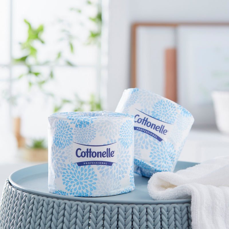 Kleenex® Cottonelle® Professional Toilet Tissue White 2-Ply Standard Size Cored Roll 451 Sheets 4 X 4 Inch (506914_RL) 1/RL