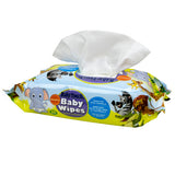 Baby Touch® Baby Wipes, Unscented, 80/Pack, 24 Packs/Case (HOS82-2803) Case of 24 Packs