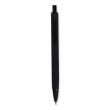 U Brands Cambria Soft Touch Mechanical Pencil, 0.7 mm, HB (#2), Black Lead, Black Barrel, 12/Pack (UBR5008U0124) Each