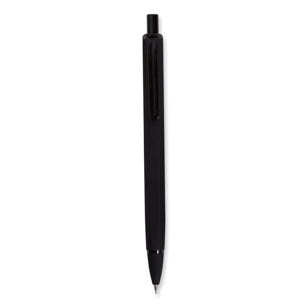 U Brands Cambria Soft Touch Mechanical Pencil, 0.7 mm, HB (#2), Black Lead, Black Barrel, 12/Pack (UBR5008U0124) Each
