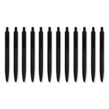 U Brands Cambria Soft Touch Mechanical Pencil, 0.7 mm, HB (#2), Black Lead, Black Barrel, 12/Pack (UBR5008U0124) Each