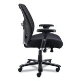 Alera® Alera Faseny Series Big and Tall Manager Chair, Supports Up to 400 lbs, 17.48" to 21.73" Seat Height, Black Seat/Back/Base (ALEFN44B14)