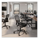 Alera® Alera Linhope Chair, Supports Up to 275 lb, Black Seat/Back, Black Base (ALELH42B14)