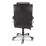 Alera® Alera Maurits Highback Chair, Supports Up to 275 lb, Black Seat/Back, Chrome Base (ALEMR41B19)
