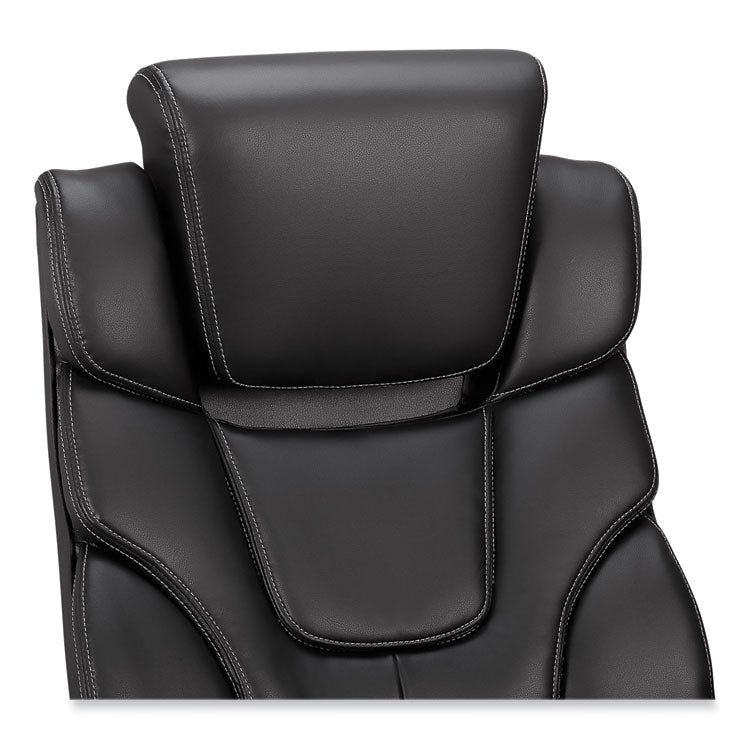 Alera® Alera Maurits Highback Chair, Supports Up to 275 lb, Black Seat/Back, Chrome Base (ALEMR41B19)