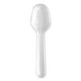 Boardwalk® Heavyweight Polypropylene Cutlery, Tasting Spoon, White, 3,000/Carton (BWKTASTERSPOON) Case of 3000