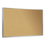 Ghent Natural Cork Bulletin Board with Frame, 96.5 x 48.5, Tan Surface, Natural Oak Frame, Ships in 7-10 Business Days (GHEWK48)