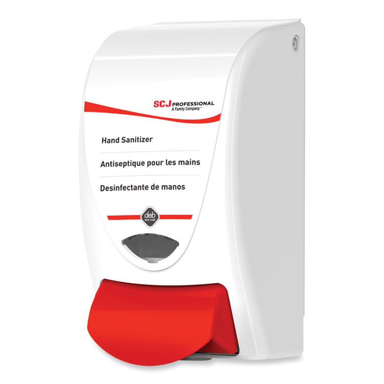 SC Johnson Professional® Sanitizer Dispenser, 1 L, 4.92 x 4.6 x 9.25, White, 15/Carton (SJNIFS1LDS) Case of 15