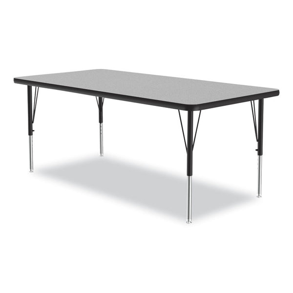 Correll® Height-Adjustable Activity Tables, Rectangular, 60w x 30d x 19h, Gray Granite, 4/Pallet, Ships in 4-6 Business Days (CRL3060TF1595K4)