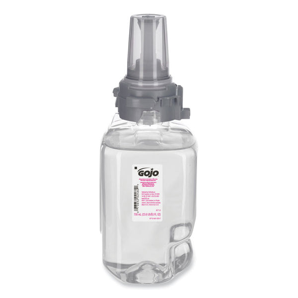 GOJO® Antibacterial Foam Hand Wash Refill for ADX-7 Dispensers, Plum Scent, 700 mL, 4/Carton (GOJ871204)