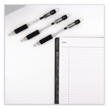 Zebra® Z-Grip Mechanical Pencil, 0.7 mm, HB (#2), Black Lead, Clear/Black Barrel, Dozen (ZEB52410) Case of 12