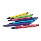 Zebra® Z-Grip Plus Mechanical Pencil, 0.7 mm, HB (#2), Black Lead, Assorted Barrel Colors, 3/Pack (ZEB55403) Each