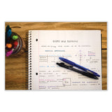 Zebra® Z-Grip Ballpoint Pen, Retractable, Medium 1 mm, Black Ink, Clear/Black Barrel, 48/Pack (ZEB22148) Pack of 48