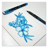 Zebra® Fountain Pen, Fine 0.6 mm, Assorted Ink and Barrel Colors, 7/Pack (ZEB48307) Each