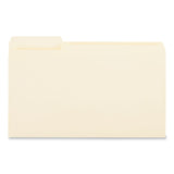 Universal® Top Tab File Folders, 1/3-Cut Tabs: Left Position, Legal Size, 0.75" Expansion, Manila, 100/Box (UNV15121)