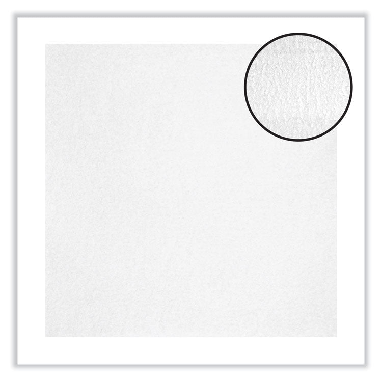 Hoffmaster® Linen-Like Natural Flat Pack Napkin, Ultraply, 16" x 16", White, 1,200/Carton (HFM125702)