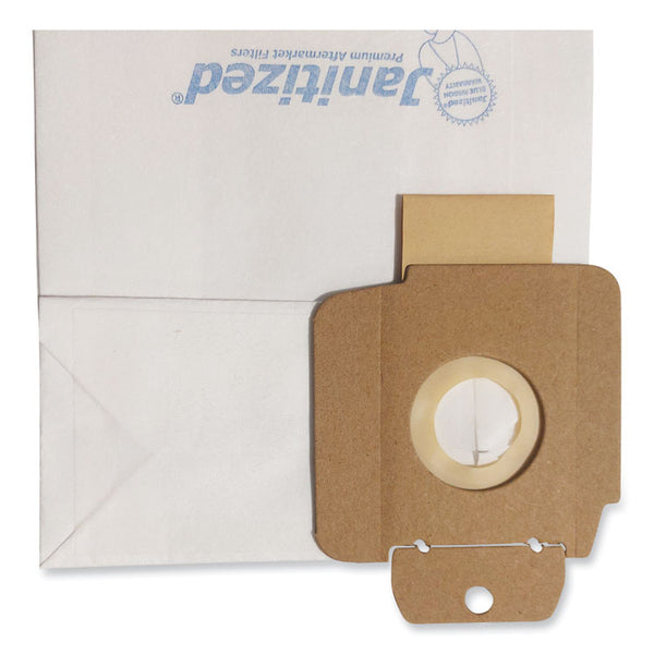 Janitized® Vacuum Filter Bags Designed to Fit Karcher/Tornado CV30/1, CV38/1, CV48/2, 100/Carton (APCJANKACV302) Case of 10