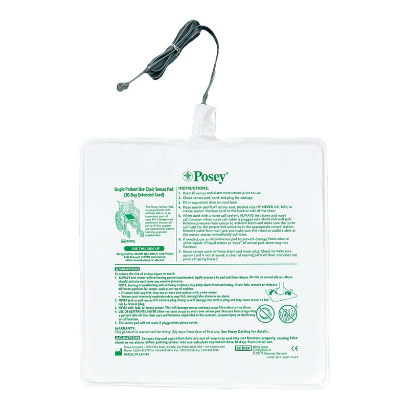 Posey® Chair Sensor Pad 13 X 13 Inch (689582_EA) 1/EA