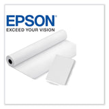 Epson® DS Transfer Production Paper Roll, 4.5 mil, 17" x 350 ft, Matte White (EPSS045481A)