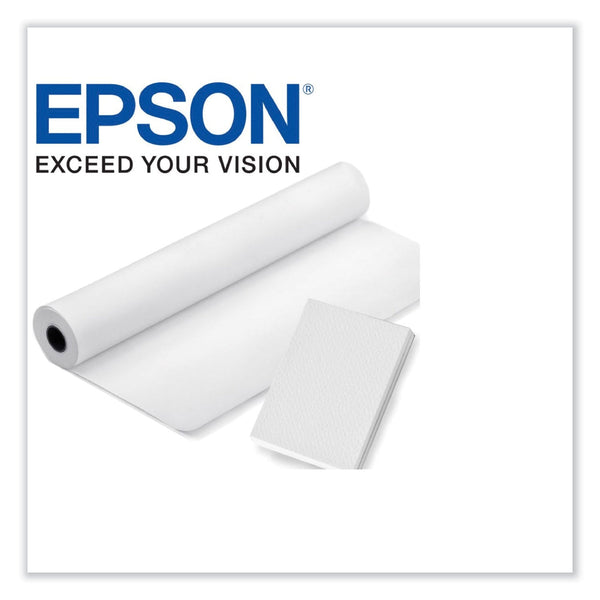 Epson® DS Transfer Production Paper Roll, 4.5 mil, 17" x 350 ft, Matte White (EPSS045481A)