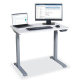 Victor® Electric Height Adjustable Standing Desk, 36 x 23.6 x 38.7 to 48.4, White, Ships in 1-3 Business Days (VCTDC830W) Each