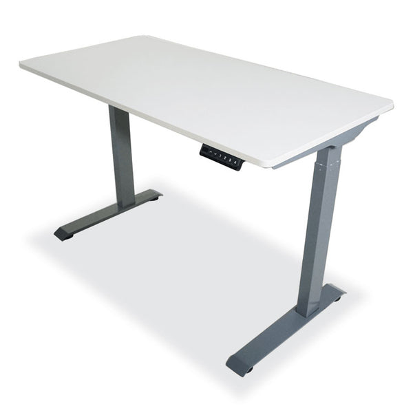Victor® Electric Height Adjustable Standing Desk, 48 x 23.6 x 28.7 to 48.4, White, Ships in 1-3 Business Days (VCTDC840W)