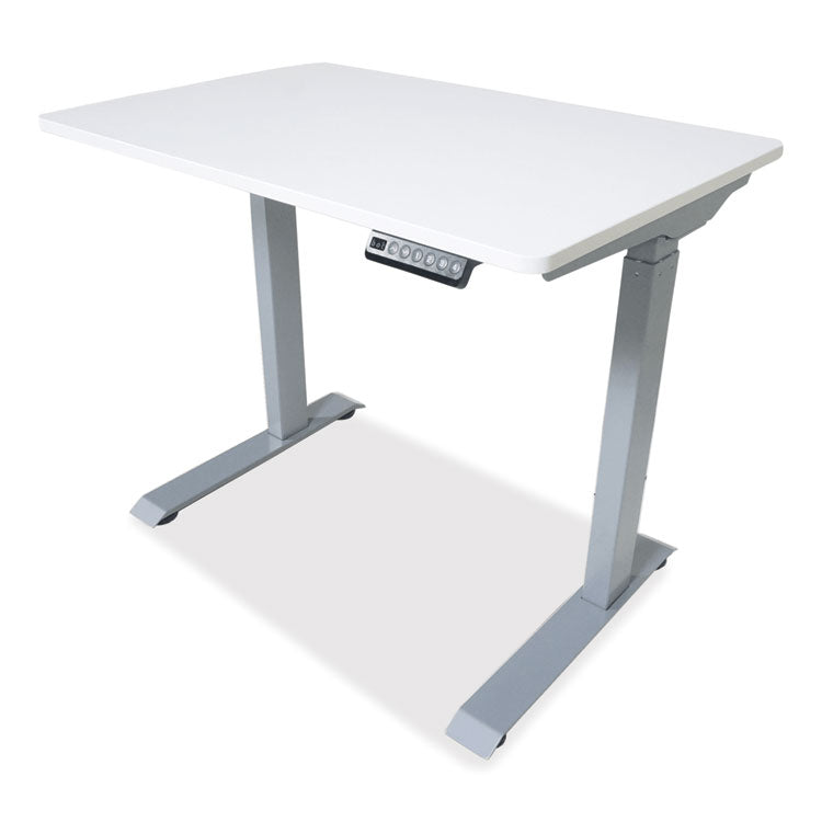 Victor® Electric Height Adjustable Standing Desk, 36 x 23.6 x 38.7 to 48.4, White, Ships in 1-3 Business Days (VCTDC830W) Each