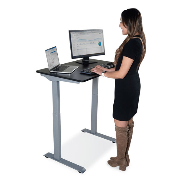 Victor® Electric Height Adjustable Standing Desk, 36 x 23.6 x 28.7 to 48.4, Black, Ships in 1-3 Business Days (VCTDC830B)