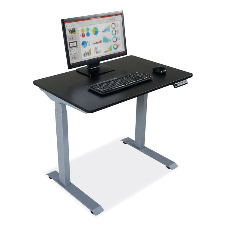 Victor® Electric Height Adjustable Standing Desk, 36 x 23.6 x 28.7 to 48.4, Black, Ships in 1-3 Business Days (VCTDC830B) Each