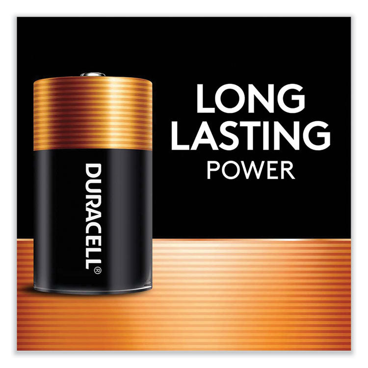 Duracell® CopperTop Alkaline D Batteries, 8/Pack (DURMN13R8DWPK) Pack of 8