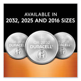 Duracell® Lithium Coin Batteries, 2025, 2/Pack (DURDL2025B2PK) Pack of 2