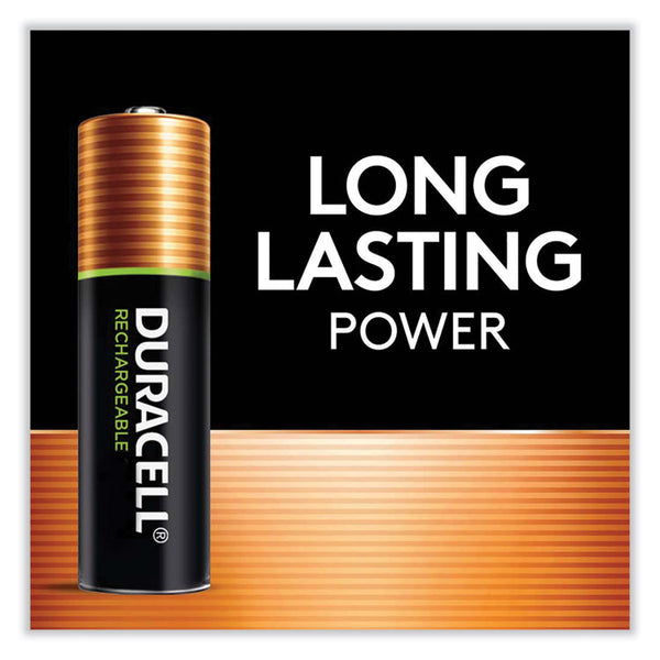 Duracell® ION SPEED 1000 Advanced Charger, For AA and AAA, Includes 4 AA NiMH Batteries (DURCEF14)