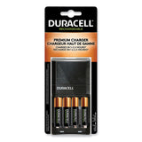 Duracell® ION SPEED 4000 Hi-Performance Charger, Includes 2 AA and 2 AAA NiMH Batteries (DURCEF27)