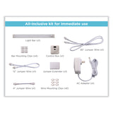 BLACK+DECKER LED Dimmable Under Counter Lighting with Motion Sensor and Magnetic Option Nine-Inch One-Bar Kit, 0.78w x 0.39h (BOSLEDUC91CK) Each