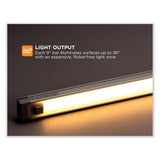 BLACK+DECKER LED Under Cabinet Lighting Three-Bar Kit, 0.78w x 0.39h (BOSLEDUC93WK) Each