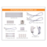 BLACK+DECKER LED Under Cabinet Lighting Three-Bar Kit, 0.78w x 0.39h (BOSLEDUC93WK) Each