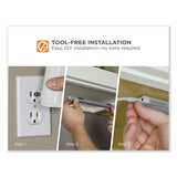 BLACK+DECKER LED Under Cabinet Lighting Three-Bar Kit, 0.78w x 0.39h (BOSLEDUC93WK) Each