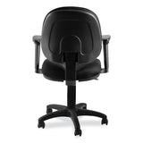 NPS® Comfort Task Chair with Arms, Supports Up to 300lb, 19" to 23" Seat Height, Black Seat/Back, Black/Base,Ships in 1-3 Bus Days (NPSCTCA) Each