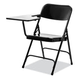 NPS® 5200 Series Right-Side Tablet-Arm Folding Chair, Supports Up to 480 lb, 17.25" Seat Height, Black, 2/CT,Ships in 1-3 Bus Days (NPS5210R) Case of 2