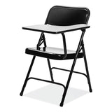 NPS® 5200 Series Left-Side Tablet-Arm Folding Chair, Supports 480 lb, 17.25" Seat Height, Black, 2/Carton, Ships in 1-3 Bus Days (NPS5210L) Case of 2