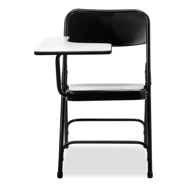 NPS® 5200 Series Right-Side Tablet-Arm Folding Chair, Supports Up to 480 lb, 17.25" Seat Height, Black, 2/CT,Ships in 1-3 Bus Days (NPS5210R)