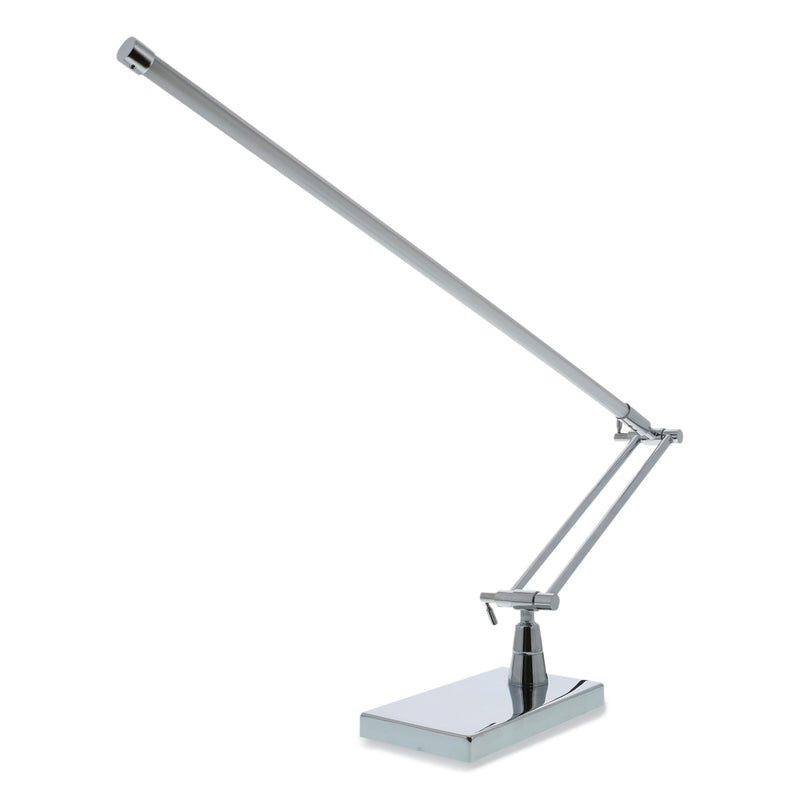 Modern LED Clamp Desk Lamp, 15.7" High, Silver (BOSVLED530) Each