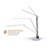 Bostitch® Office Color Changing Desk Lamp with RGB Arm, 20" High, White (BOSVLED1605) Each