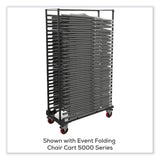 Safco® Event Folding Chair 5000 Series, Supports Up to 225 lb, 18" Seat Height, White Seat, White Back, 4/Carton (SAF5000FCWTDG) Case of 4