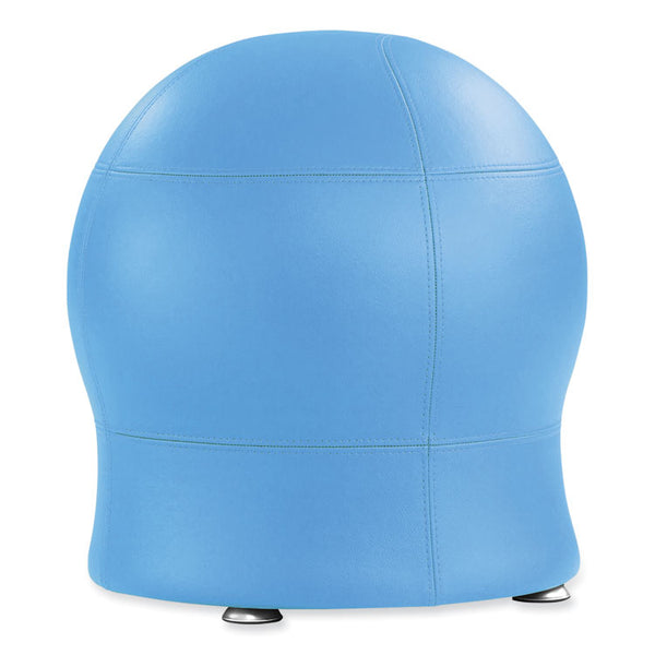 Safco® Zenergy Ball Chair, Backless, Supports Up to 250 lb, Baby Blue Vinyl, Ships in 1-3 Business Days (SAF4751BUV)