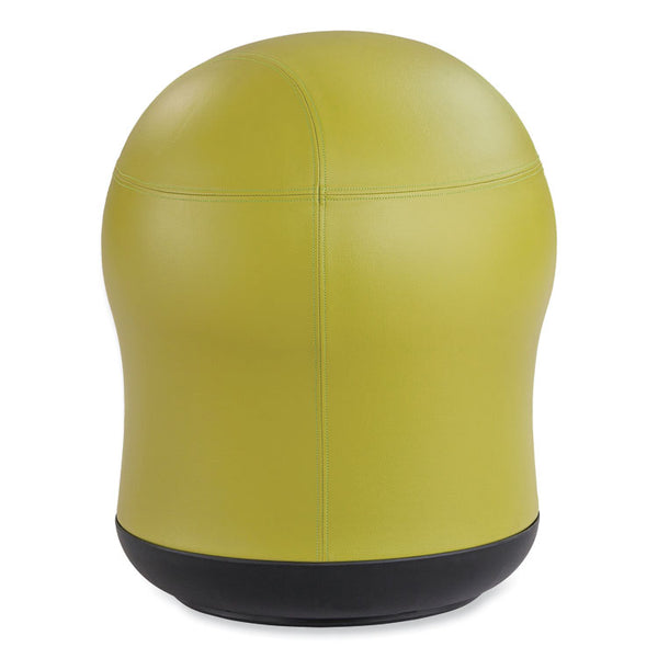 Safco® Zenergy Swivel Ball Chair, Backless, Supports Up to 250 lb, Green Seat Vinyl, Ships in 1-3 Business Days (SAF4760GV)